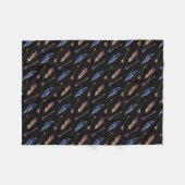 Veer en pijlen fleece deken (Voorkant (Horizontaal))