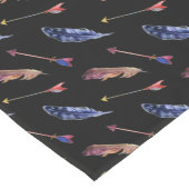 Veer en pijlen korte tafelloper (Hoek)