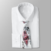 Veer, etnisch, boho. stropdas (Gebonden)