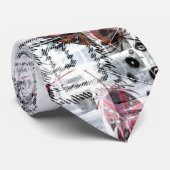 Veer, etnisch, boho. stropdas (Opgerold)