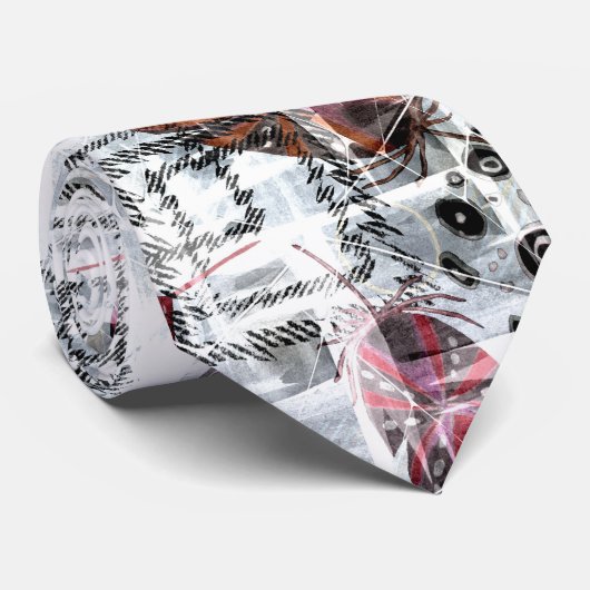 Veer, etnisch, boho. stropdas (Opgerold)