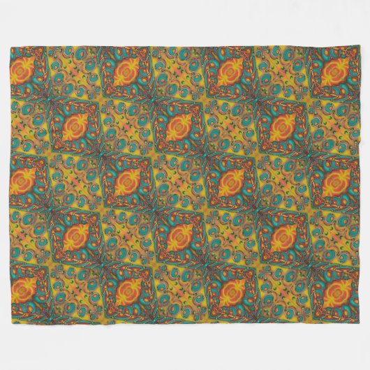 Veer Fleece Deken (Voorkant (Horizontaal))