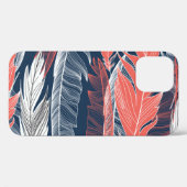Veer graphics, mooi naadloos patroon. Case-Mate iPhone case (Achterkant (horizontaal))