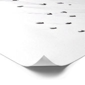 Veer Hart - Paarse Poster (Hoek)