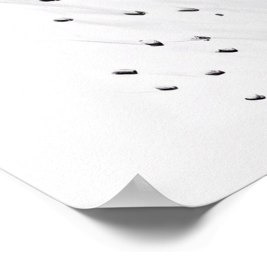 Veer Hart - Paarse Poster (Hoek)