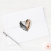 Veer Hart - Sepia Hart Sticker (Envelop)