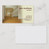 veer in nieuwe bouwplaats visitekaartje (Voorkant / Achterkant)