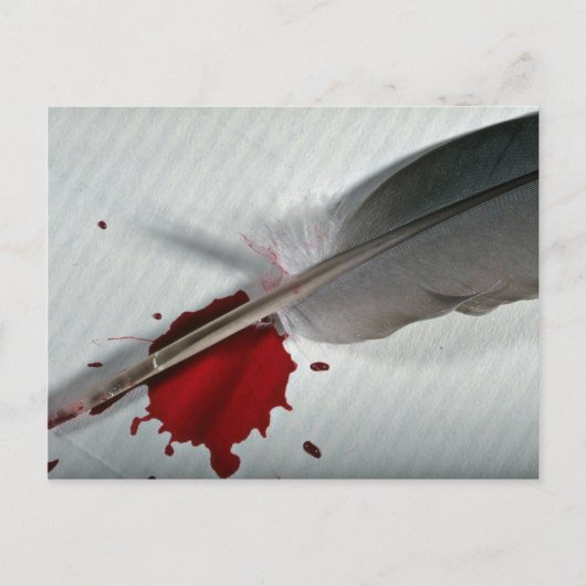 Veer, inkt briefkaart (Voorkant)