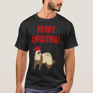 Veer Kerstmis Ferre voor Kerstmis T-shirt