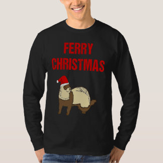 Veer Kerstmis Ferre voor Kerstmis T-shirt