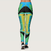 Veer kruis leggings (Achterkant)