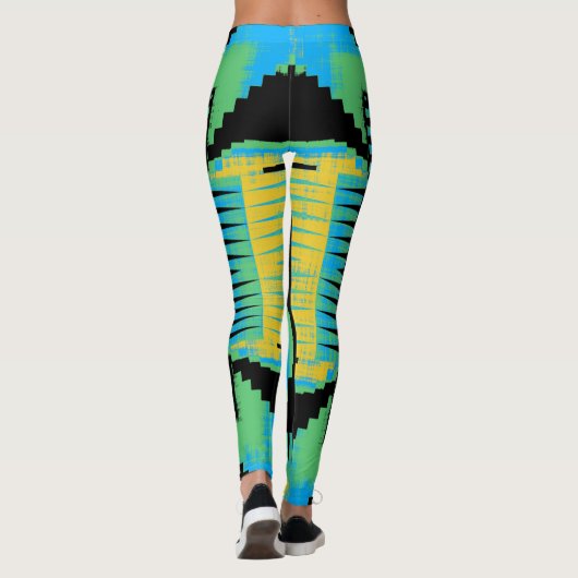 Veer kruis leggings (Achterkant)