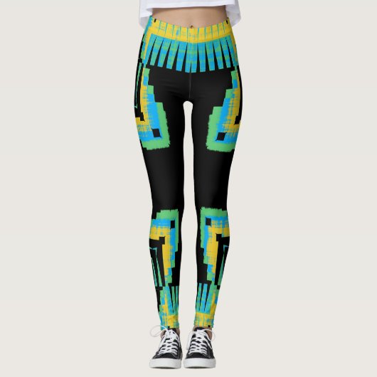Veer kruis leggings (Voorkant)