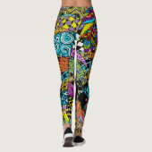 Veer Leuke Pop Mode Leggings (Achterkant)