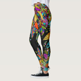 Veer Leuke Pop Mode Leggings