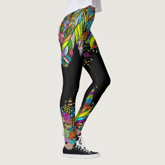 Veer Leuke Pop Mode Leggings (Rechts)