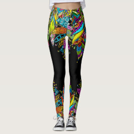 Veer Leuke Pop Mode Leggings