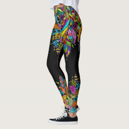Veer Leuke Pop Mode Leggings