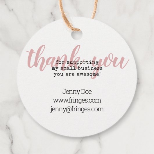 Veer ontwerp Boho Macrame Dank u dat u Label ophan (Achterkant)