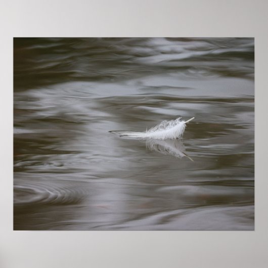 veer op het water poster (Voorkant)