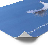 Veer op het water poster (Hoek)