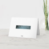 Veer Pen Dank u Wenskaart Bedankkaart (Achterkant)