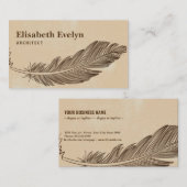 Veer pen visitekaartje (Voorkant / Achterkant)