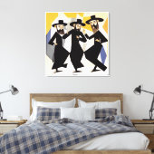 veer R paneel Canvas Afdruk (Insitu (Slaapkamer))