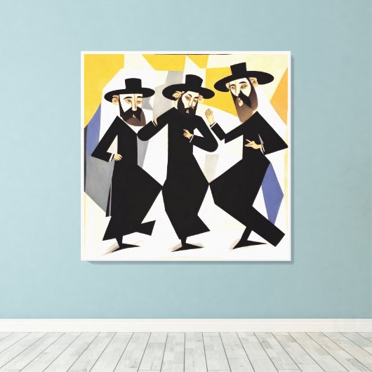 veer R panel Canvas Afdruk (Insitu (Houten vloer))