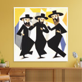 veer R panel Canvas Afdruk (Insitu (Woonkamer))