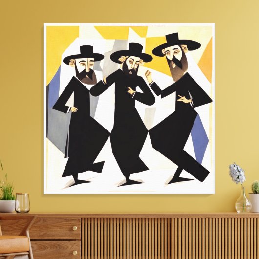 veer R panel Canvas Afdruk (Insitu (Woonkamer))