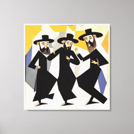 veer R panel Canvas Afdruk