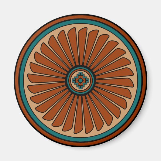 veer rond magneet (Voorkant)