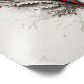 Veer - Rood, wit en blauw Foto Afdruk (Hoek)