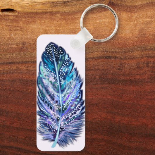 Veer Sleutelhanger - Aangepaste kleuren (Achterkant)