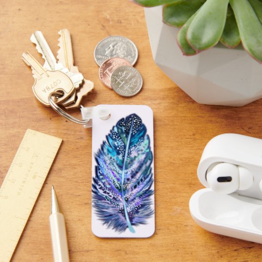 Veer Sleutelhanger - Aangepaste kleuren (Bureau)