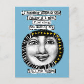 Veer van een Briefkaart van de maan (Voorkant)