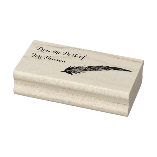 Veer van het bureau van Rubber Stamp - Boho Rubberstempel (Stempel)