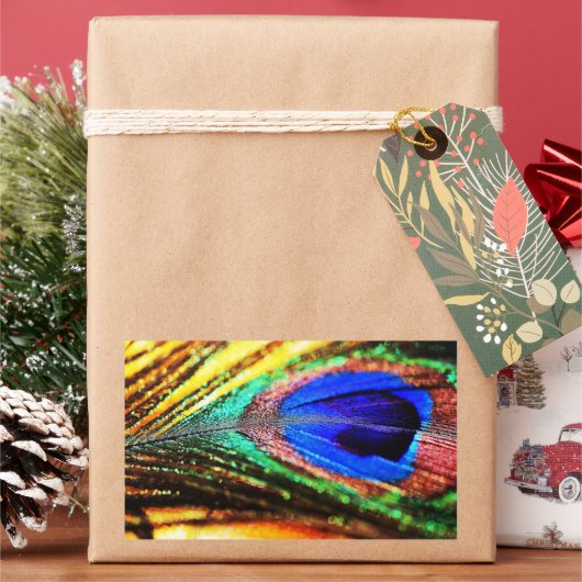 Veer van Shirley Taylor Rechthoekige Sticker (Feestdagen)