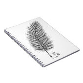 Veer Verstilt de stem van gedachten en emoties Notitieboek (Rechterzijde)