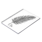 Veer Verstilt de stem van gedachten en emoties Notitieboek (Linkerzijde)