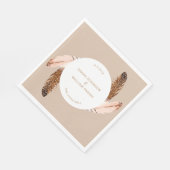 Veer Waterverf Luncheon Servet (Hoek)