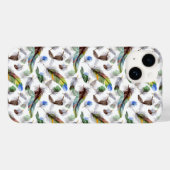 Veer Waterverf Patroon Case-Mate iPhone Case (Achterkant (horizontaal))