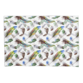 Veer Waterverf Patroon Kussensloop