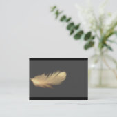 Veer WingThick-Visitekaartjes Visitekaartje (Staand voorkant)