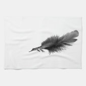 Veer zwart theedoek (Horizontaal)