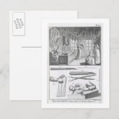 Veerarbeiders en hun gereedschap, van de Encycloo Briefkaart (Voorkant / Achterkant)