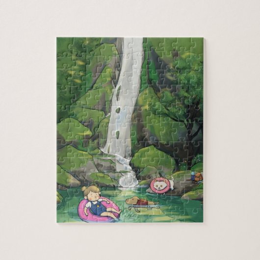 veerbad legpuzzel (Verticaal)