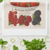 Veerbessen Theedoek (Gevouwen)