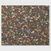 Veerbloem Vloertuingroen Cadeaupapier (Vlak)